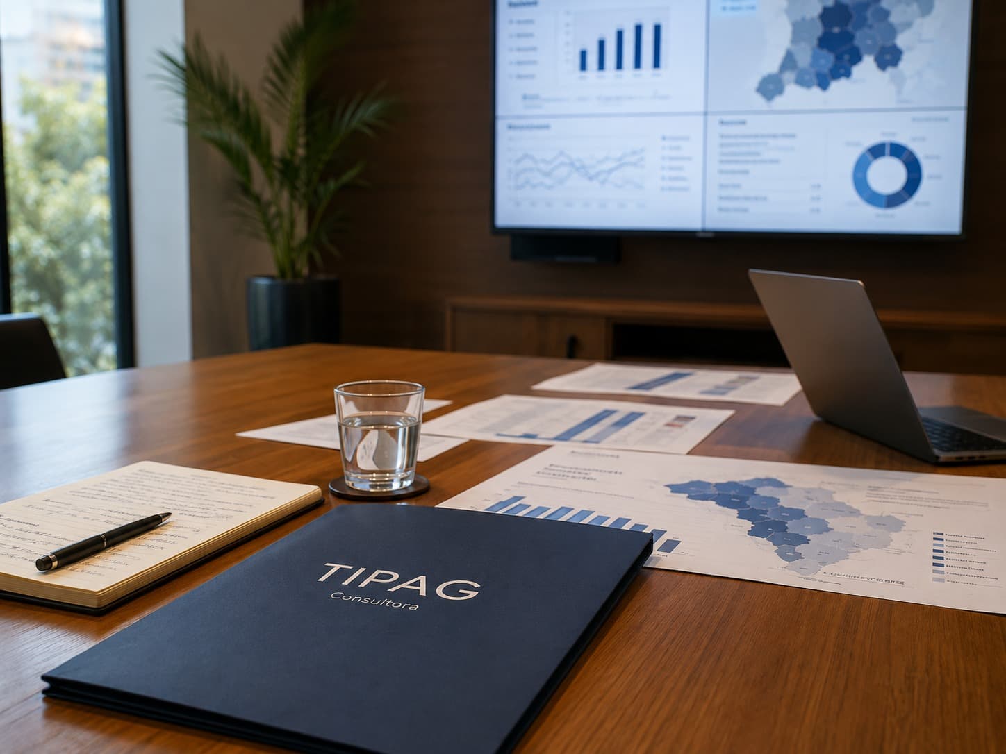 Equipo analizando información estratégica
